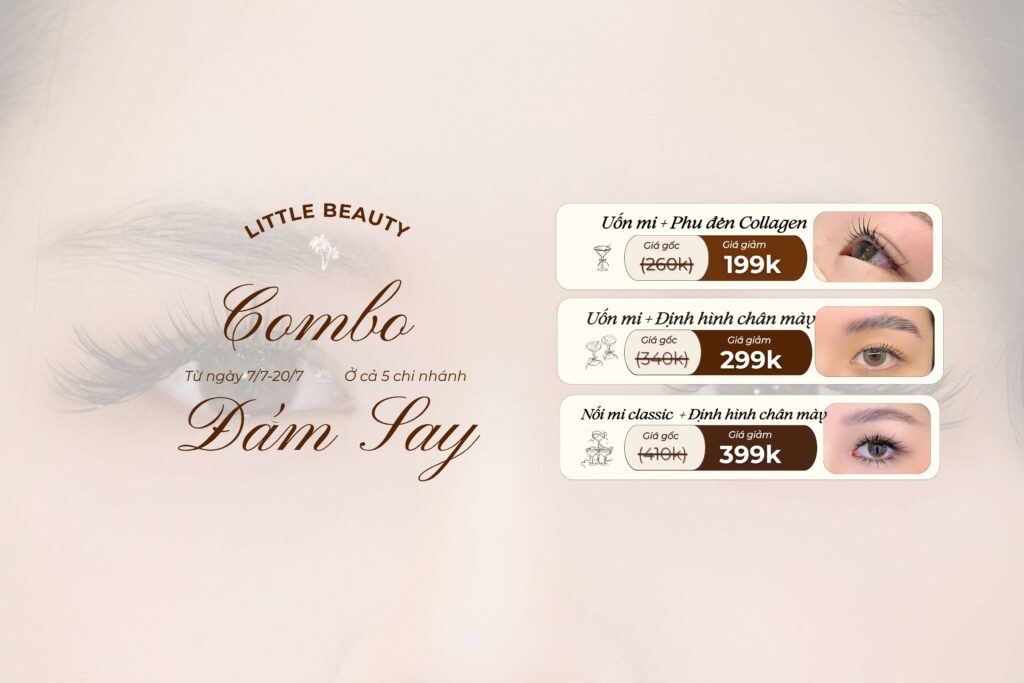 khuyến mãi combo đắm say little beauty